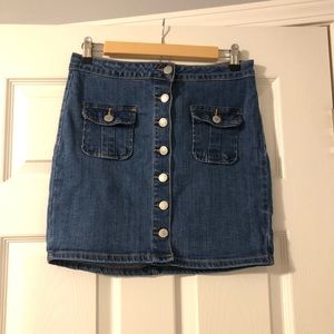 Denim skirt